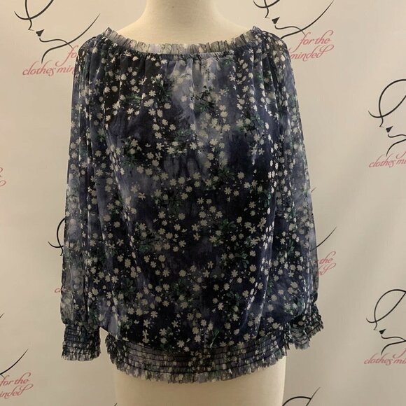 I.N.C. Size Medium. New With Tags. $59.50.Sheer Lined Elastic Neck & Cuffs. B33 - Picture 1 of 8